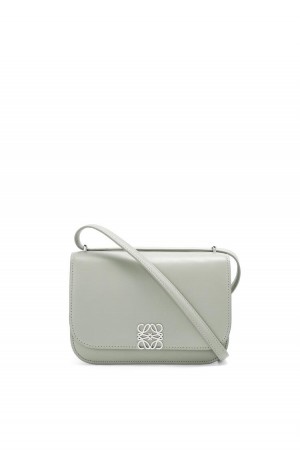 Bolsa De Hombro Loewe Goya bag in silk calfskin Mujer Gris | 247WHMCJN