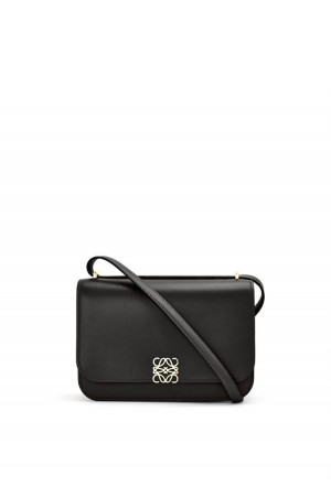 Bolsa De Hombro Loewe Goya bag in silk calfskin Mujer Negras | 961YNEJTB