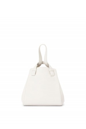 Bolsa De Hombro Loewe Hammock Nugget bag in nappa calfskin Mujer Blancas | 026LVWBYC