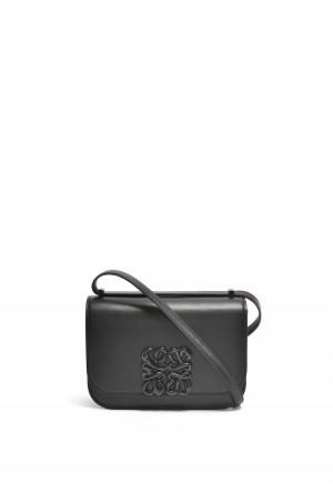 Bolsa De Hombro Loewe Small Goya bag in silk calfskin Mujer Negras | 831UKBERG