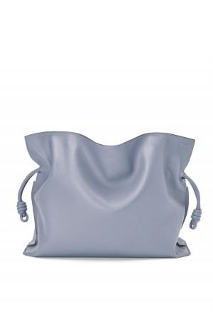 Bolsa De Hombro Loewe XL Flamenco bag in nappa calfskin Mujer Azules | 932OKZVFU