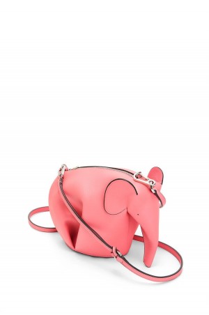 Bolsas Hombro Loewe Elephant mini bag in classic calfskin Mujer New Candy | 270IJCEYP