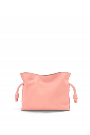 Bolsas Hombro Loewe Mini Flamenco clutch in nappa calfskin Mujer Blossom | 536WQXAHM