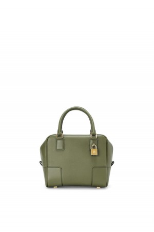 Bolso Tote Loewe Amazona 19 square bag in nappa calfskin Mujer Verde | 357SEXFKZ