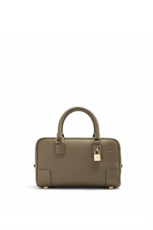 Bolso Tote Loewe Amazona 23 bag in soft grained calfskin Mujer Verde | 809HOMRZN