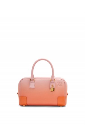 Bolso Tote Loewe Amazona 23 in degrade nappa calfskin Mujer Coral Oscuro | 128NFMUJA