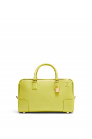 Bolso Tote Loewe Amazona 28 bag in nappa calfskin Mujer Amarillo | 046WQIYFJ