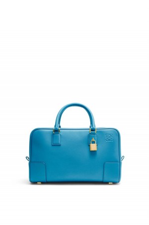 Bolso Tote Loewe Amazona 28 bag in nappa calfskin Mujer Azules | 059OVTDUN