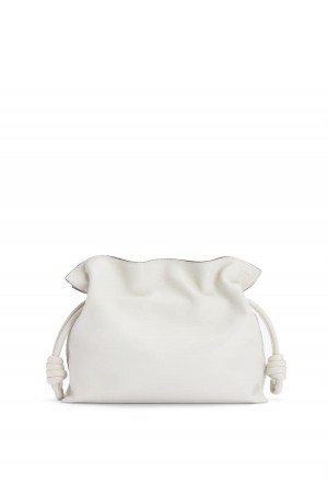 Clutch Loewe Flamenco clutch in nappa calfskin Mujer Blancas | 824CMVZIB