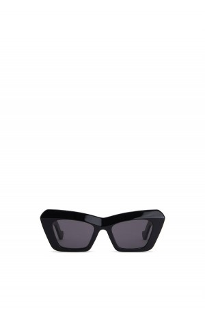 Gafas de Sol Loewe Cat's eye sunglasses Mujer Negras | 039HCMRWI