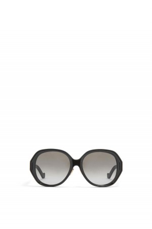 Gafas de Sol Loewe Elipse sunglasses in acetate Mujer Negras | 509ZQJNRH