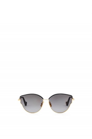 Gafas de Sol Loewe Metal butterfly sunglasses Mujer Gris | 365WOAJPT