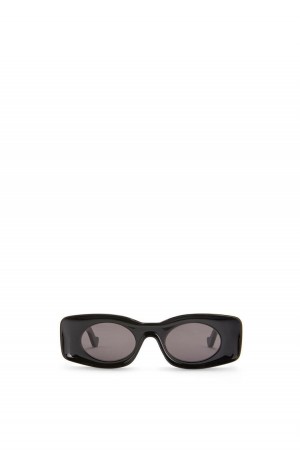 Gafas de Sol Loewe Paula's Ibiza original sunglasses Hombre Negras | 204VCERZU