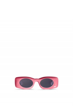 Gafas de Sol Loewe Paula's Ibiza original sunglasses Hombre Coral Rosas | 081LOQEJU