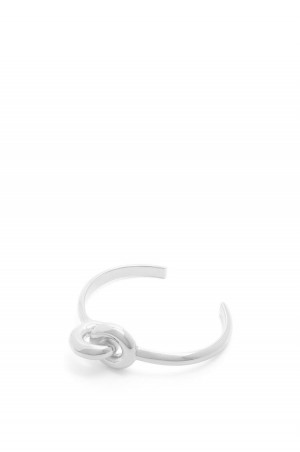 Silver Jewellery Loewe Donut link cuff in sterling silver Mujer Plateadas | 486IVPYZT