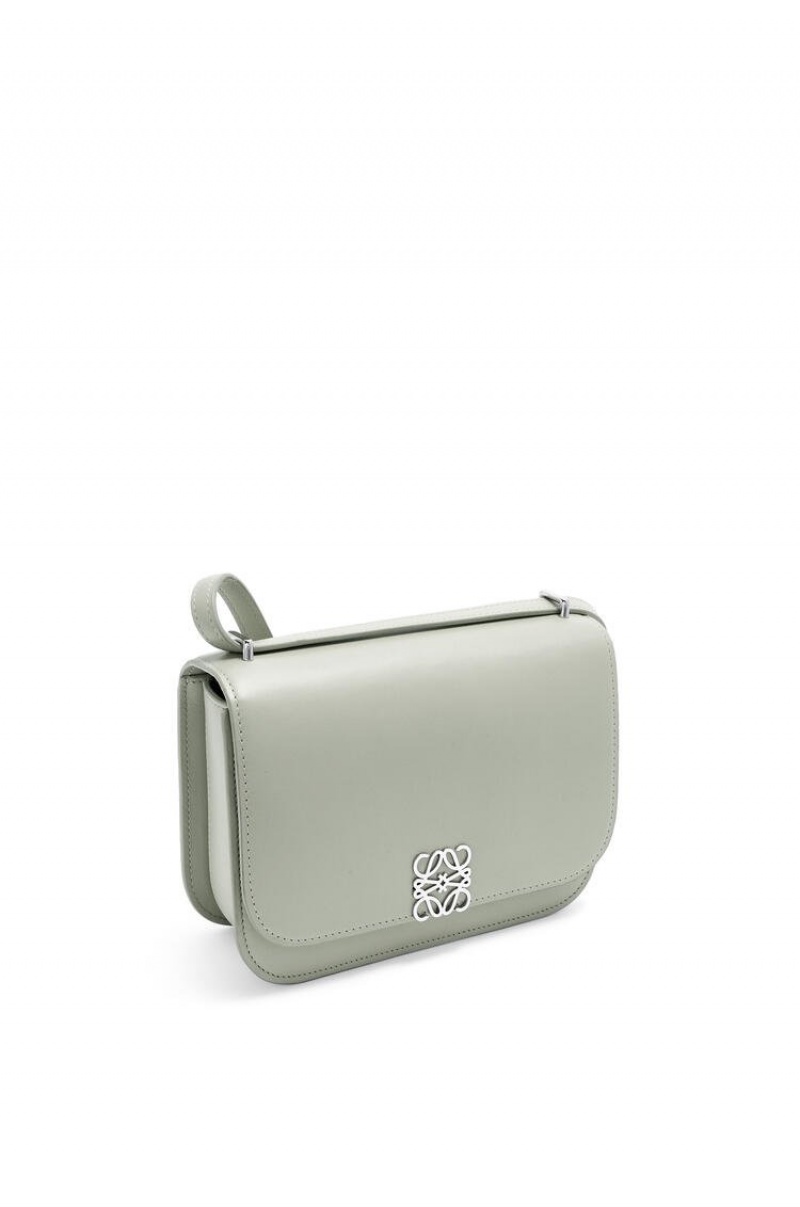 Bolsa De Hombro Loewe Goya bag in silk calfskin Mujer Gris | 247WHMCJN