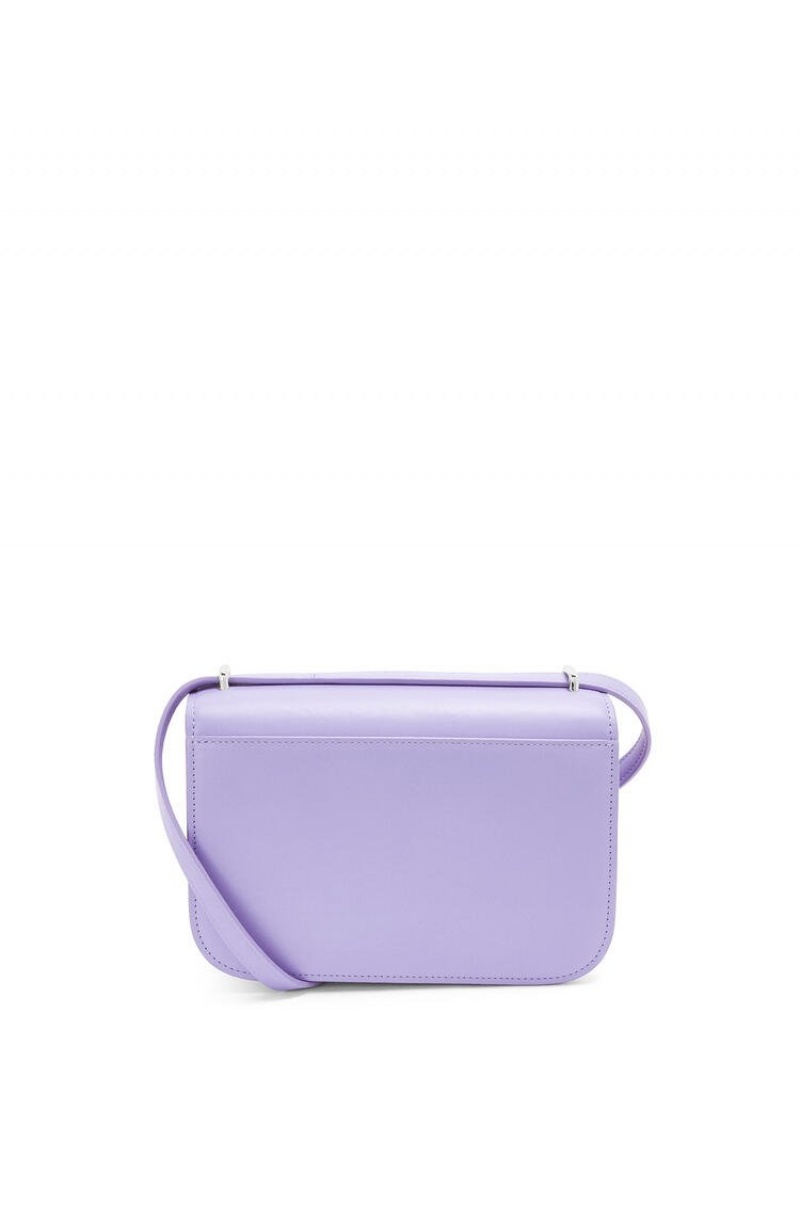 Bolsa De Hombro Loewe Goya bag in silk calfskin Mujer Lavanda | 678LEWXPK