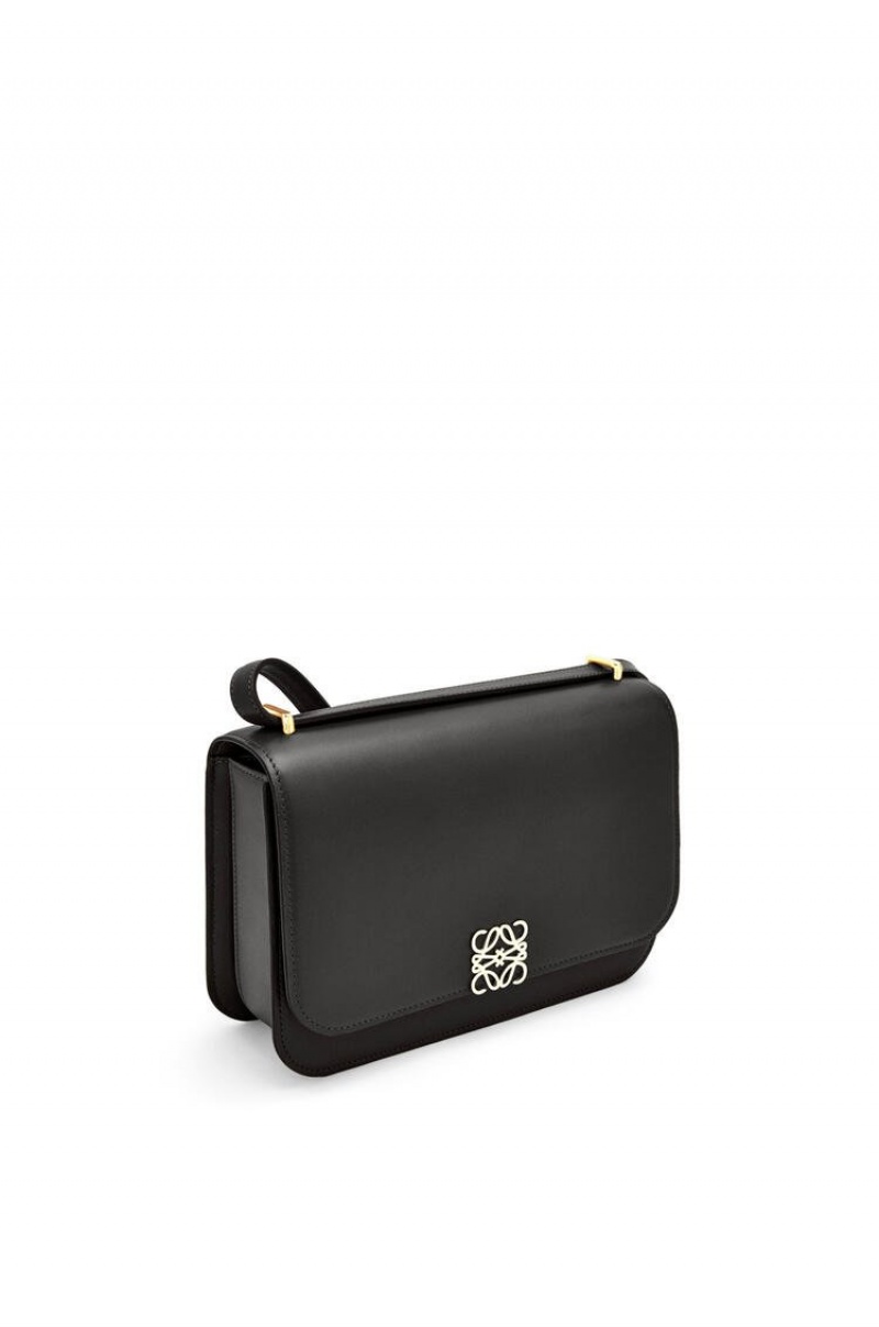 Bolsa De Hombro Loewe Goya bag in silk calfskin Mujer Negras | 961YNEJTB