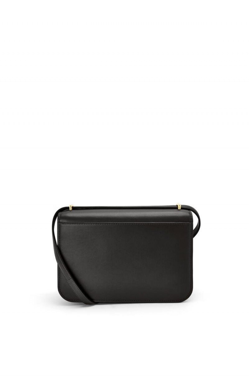 Bolsa De Hombro Loewe Goya bag in silk calfskin Mujer Negras | 961YNEJTB