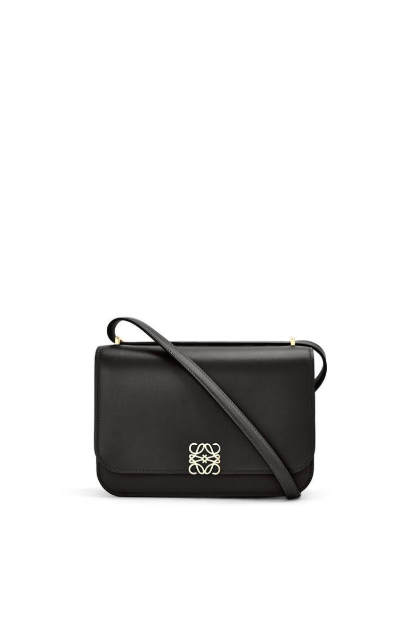 Bolsa De Hombro Loewe Goya bag in silk calfskin Mujer Negras | 961YNEJTB