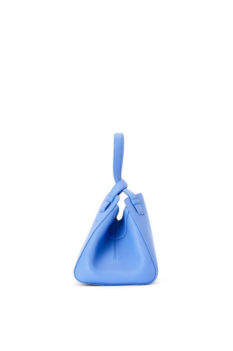 Bolsa De Hombro Loewe Hammock Nugget bag in nappa calfskin Mujer Azules | 067QXUTLK