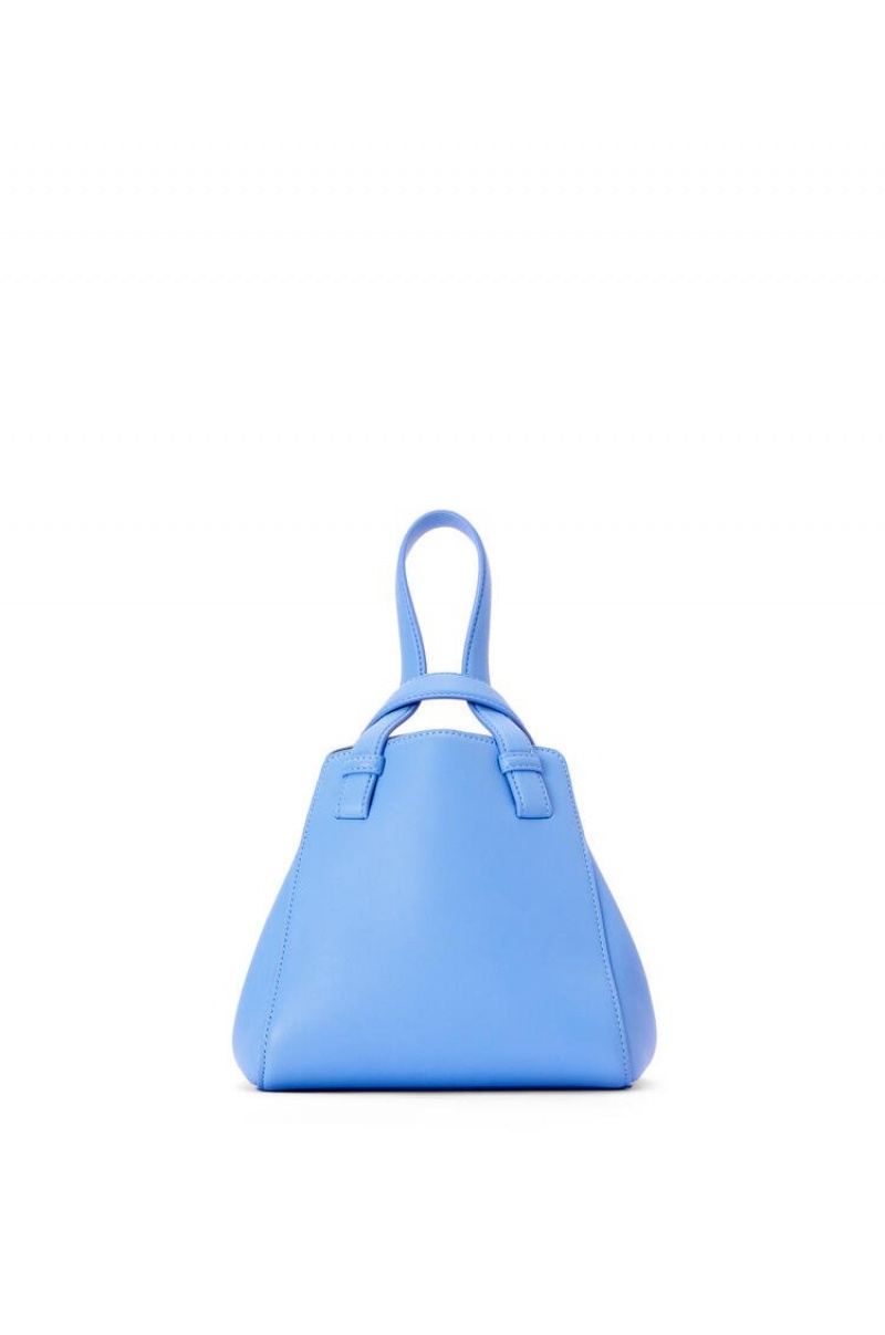 Bolsa De Hombro Loewe Hammock Nugget bag in nappa calfskin Mujer Azules | 067QXUTLK