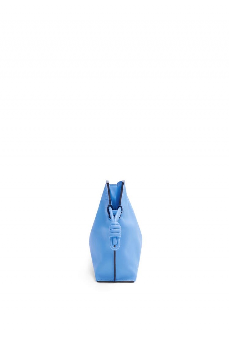 Bolsa De Hombro Loewe Mini Flamenco clutch in nappa calfskin Mujer Azules | 539WDVMGS