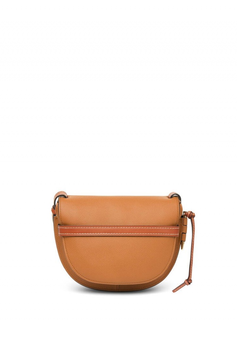 Bolsa De Hombro Loewe Small Gate bag in soft grained calfskin Mujer Verde Menta | 241ZIGHWV