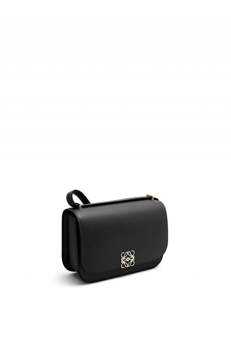 Bolsa De Hombro Loewe Small Goya bag in silk calfskin Mujer Negras | 453IQKCDA