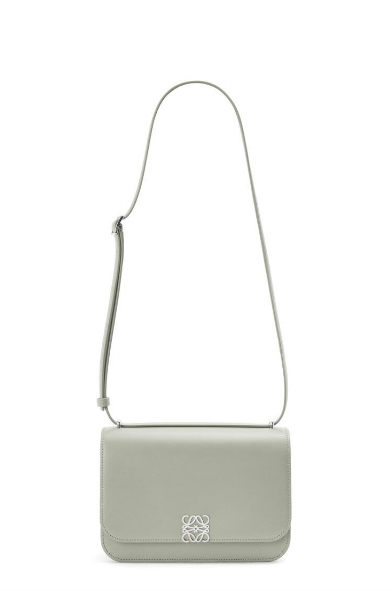 Bolsa De Hombro Loewe Small Goya bag in silk calfskin Mujer Gris | 054LWVJTY