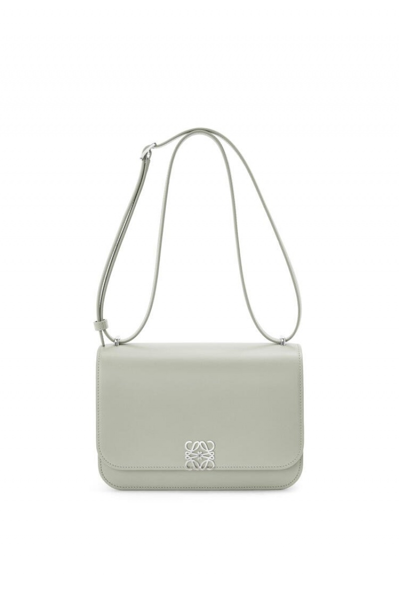 Bolsa De Hombro Loewe Small Goya bag in silk calfskin Mujer Gris | 054LWVJTY