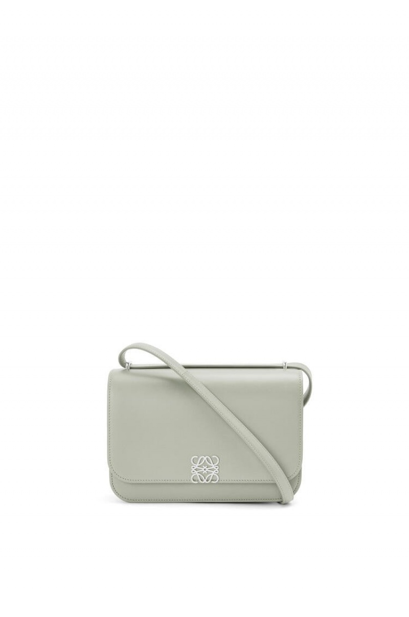 Bolsa De Hombro Loewe Small Goya bag in silk calfskin Mujer Gris | 054LWVJTY