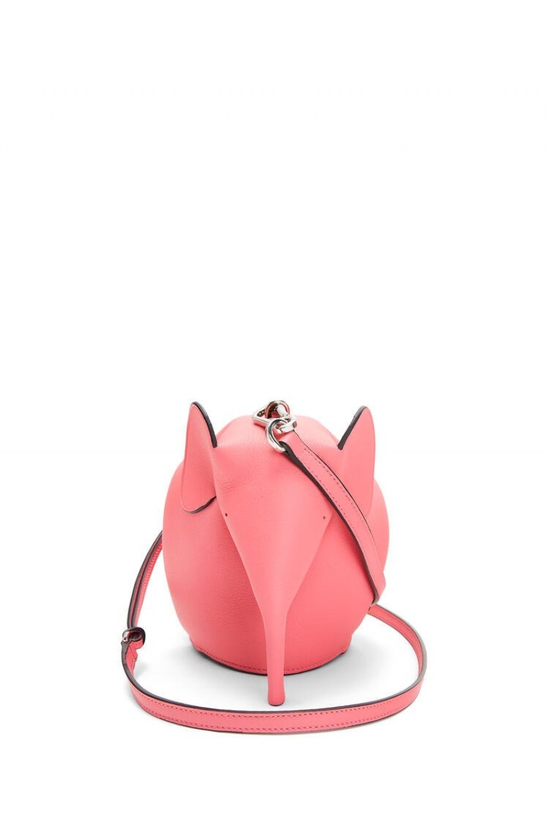 Bolsas Hombro Loewe Elephant mini bag in classic calfskin Mujer New Candy | 270IJCEYP