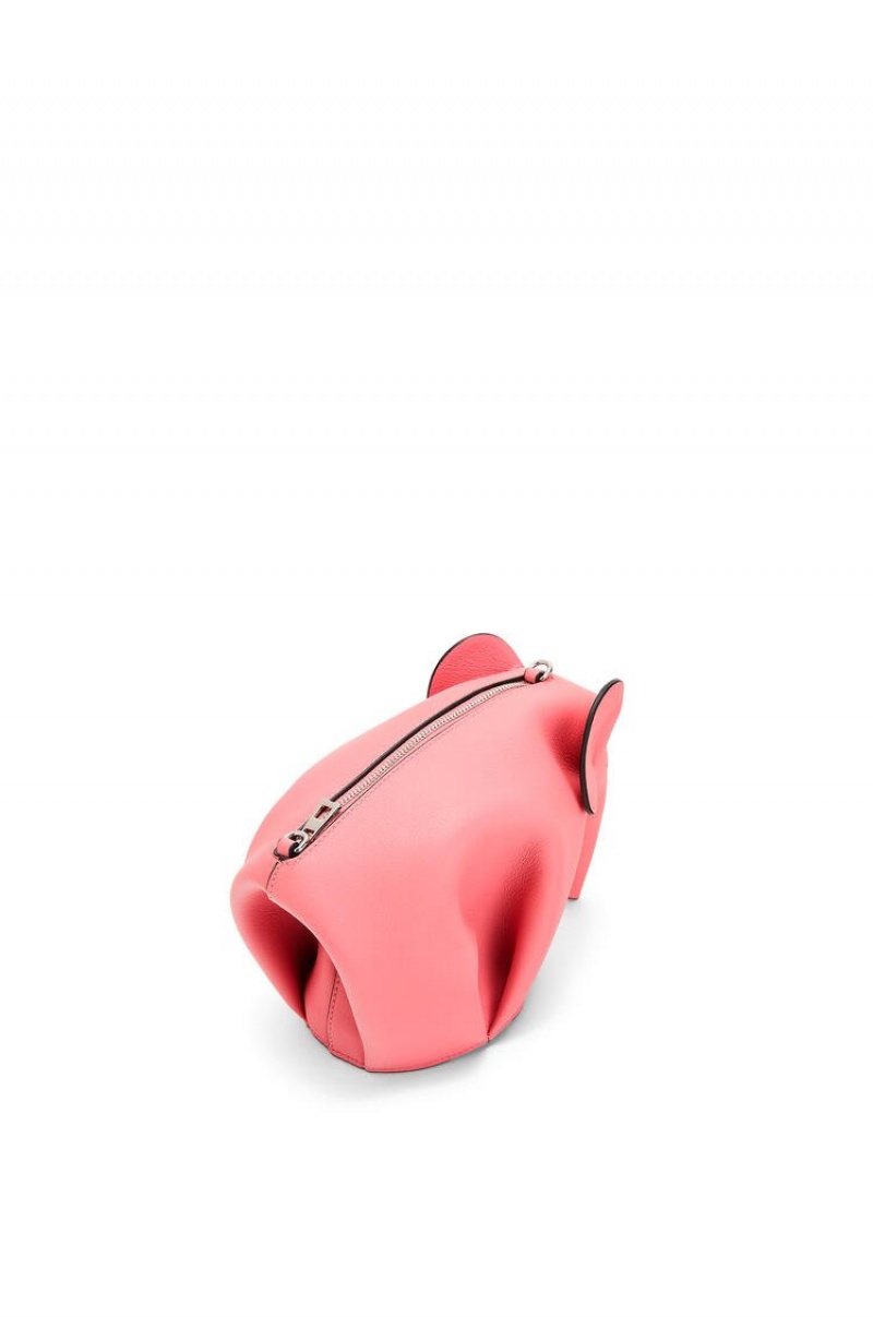 Bolsas Hombro Loewe Elephant mini bag in classic calfskin Mujer New Candy | 270IJCEYP