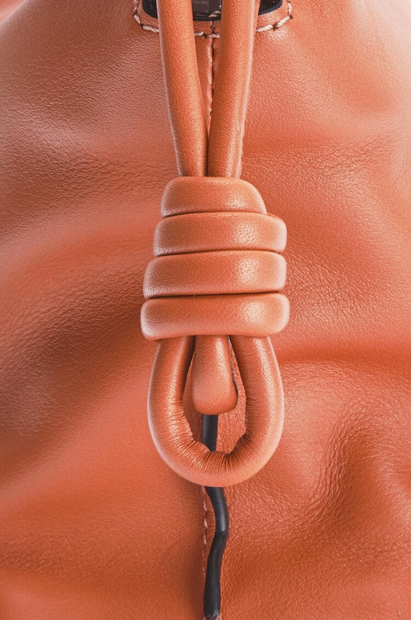 Bolsas Hombro Loewe Mini Flamenco clutch in nappa calfskin Mujer Vermillion | 534LYIMAE