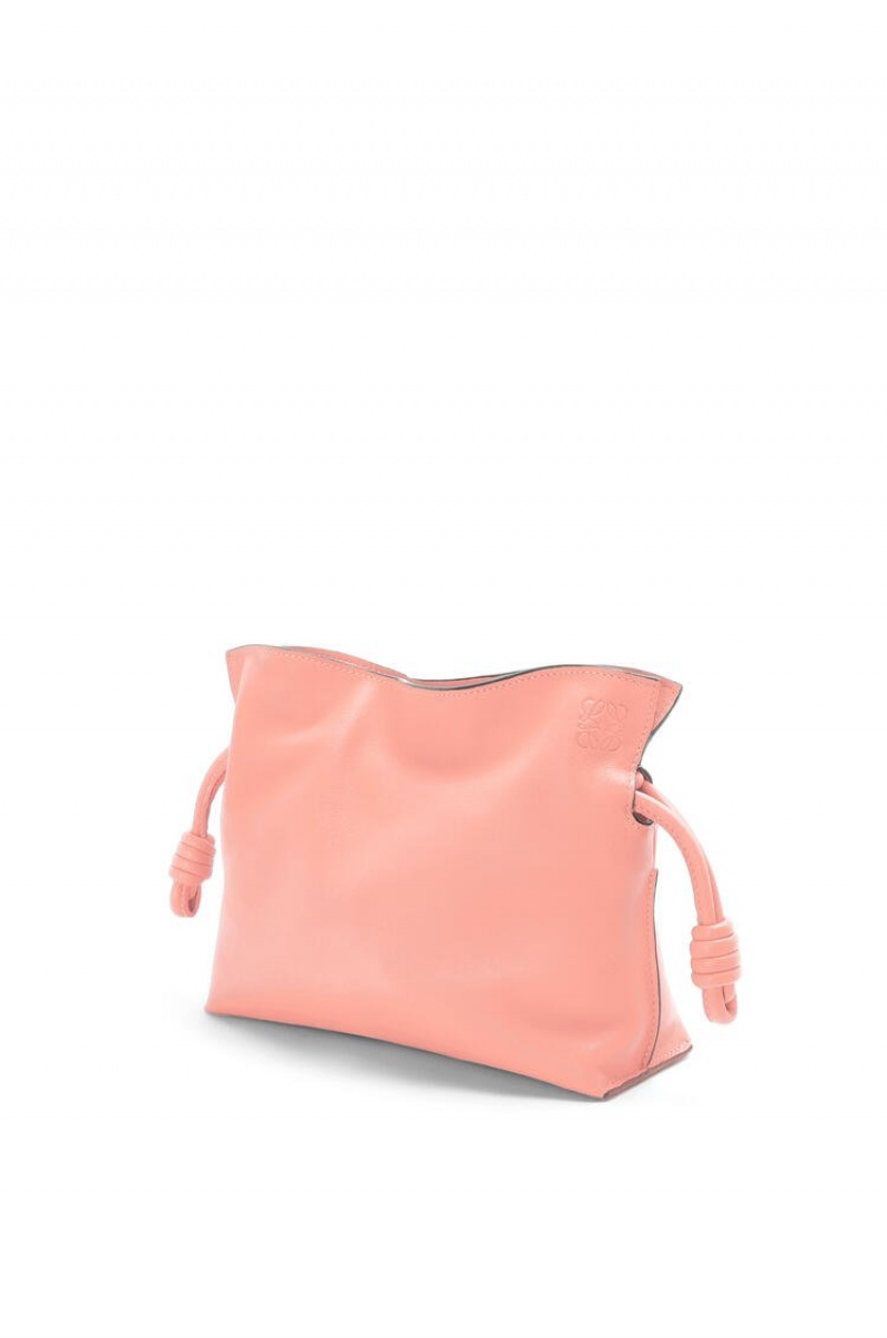 Bolsas Hombro Loewe Mini Flamenco clutch in nappa calfskin Mujer Blossom | 536WQXAHM