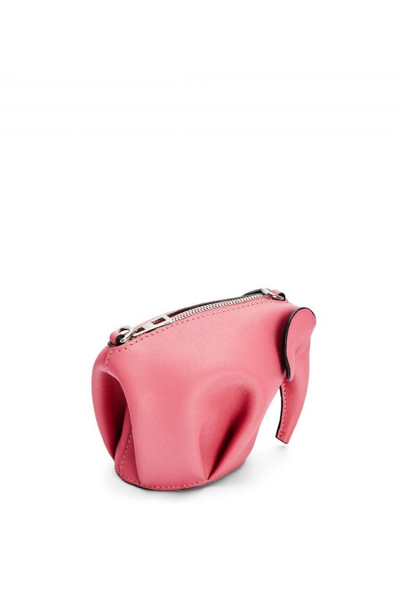 Bolso Pequeño Loewe Elephant Pouch in classic calfskin Mujer New Candy | 098UOJPDA