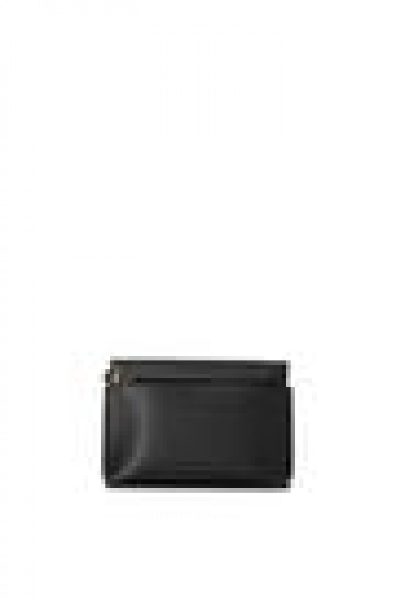 Bolso Pequeño Loewe Mini Repeat T Pouch in embossed silk calfskin Hombre Negras | 184GSHJDZ