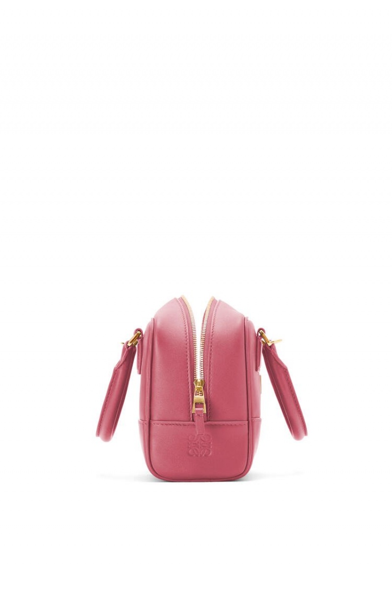 Bolso Tote Loewe Amazona 16 Square bag in nappa calfskin Mujer Plumrose | 301YEFAUK