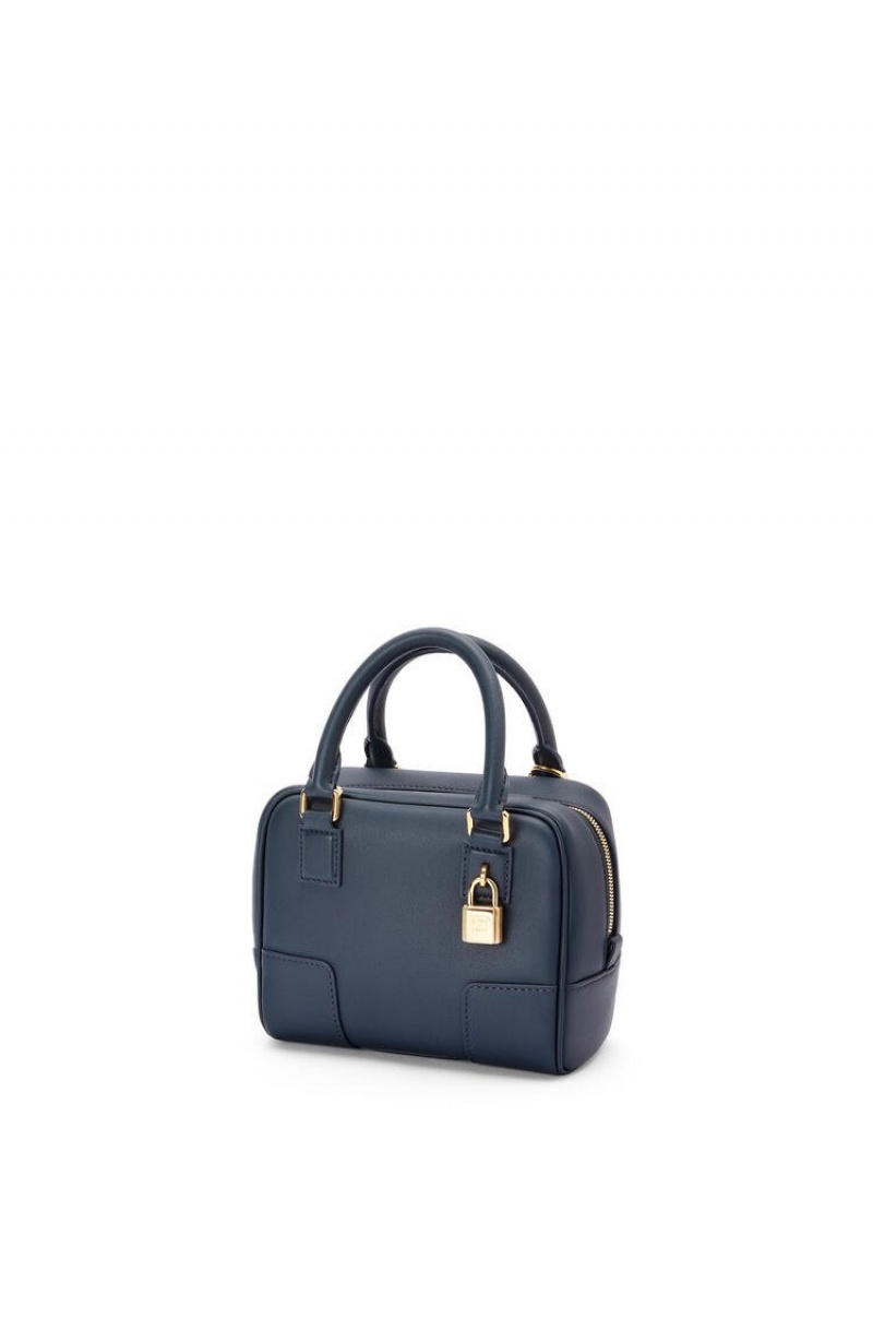 Bolso Tote Loewe Amazona 16 Square bag in nappa calfskin Mujer Azules | 612SDVAGK