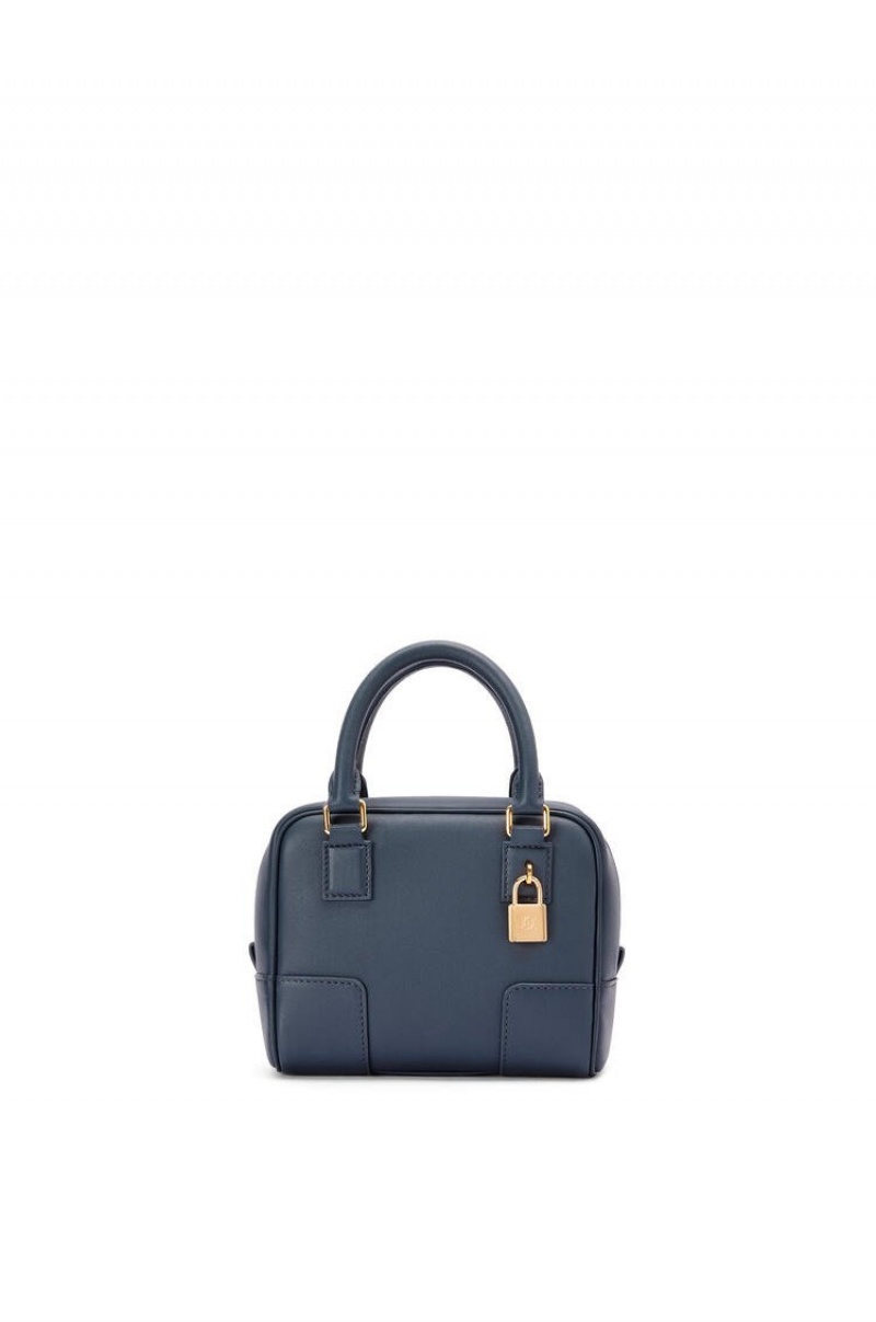 Bolso Tote Loewe Amazona 16 Square bag in nappa calfskin Mujer Azules | 612SDVAGK