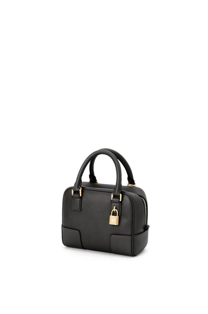 Bolso Tote Loewe Amazona 16 Square bag in nappa calfskin Mujer Negras | 862XDVKCF