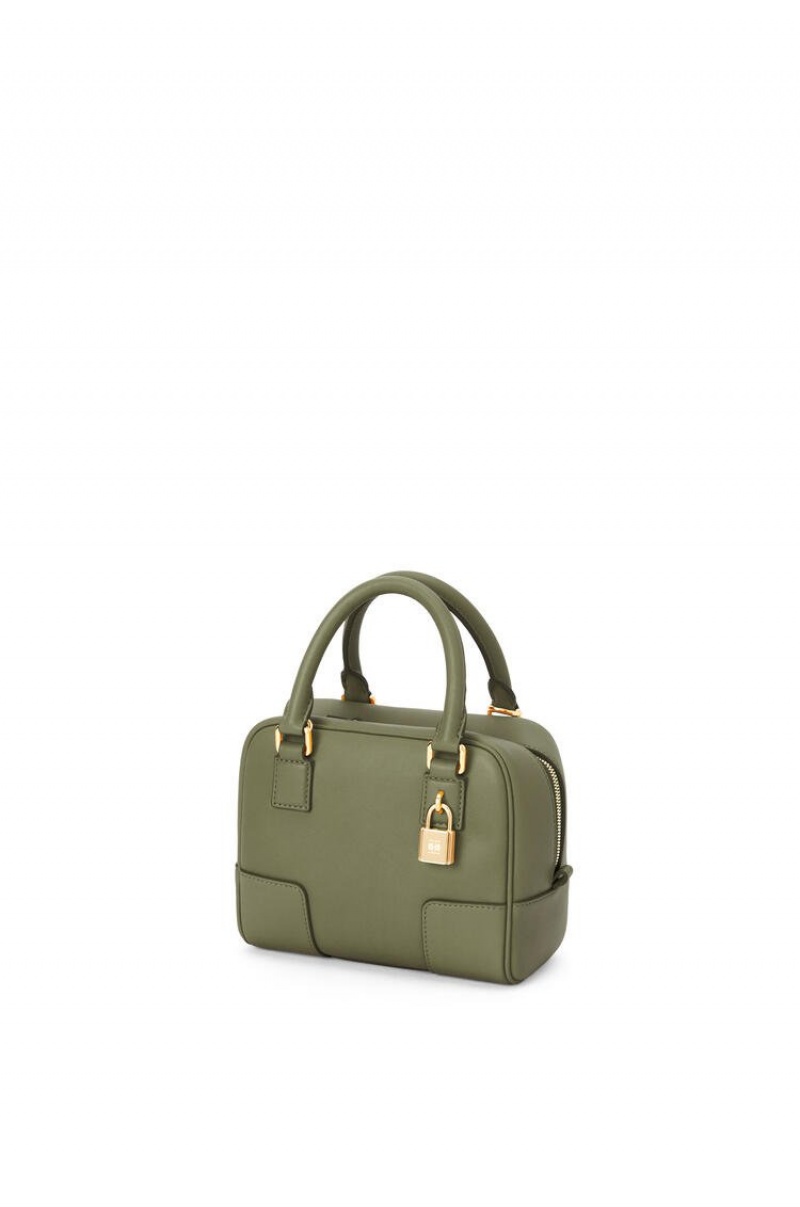 Bolso Tote Loewe Amazona 16 Square bag in nappa calfskin Mujer Verde | 192IXNYWM