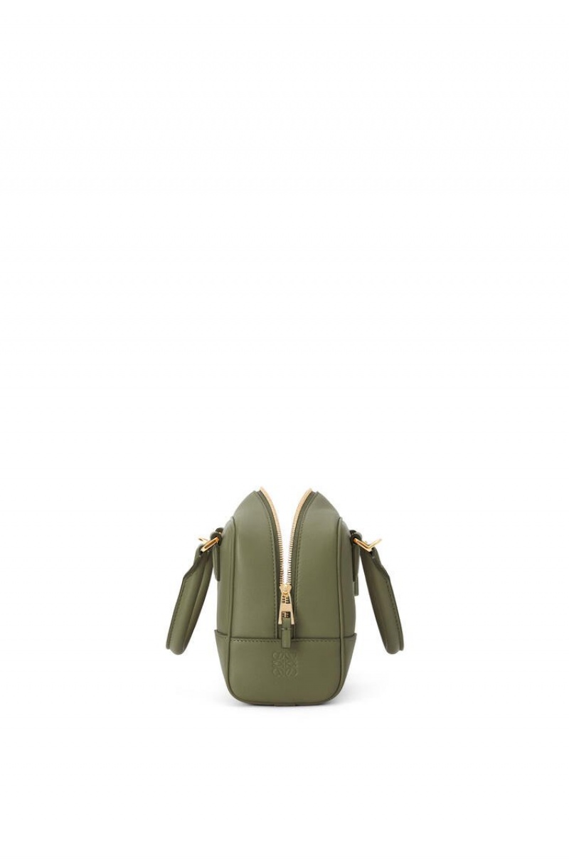 Bolso Tote Loewe Amazona 16 Square bag in nappa calfskin Mujer Verde | 192IXNYWM