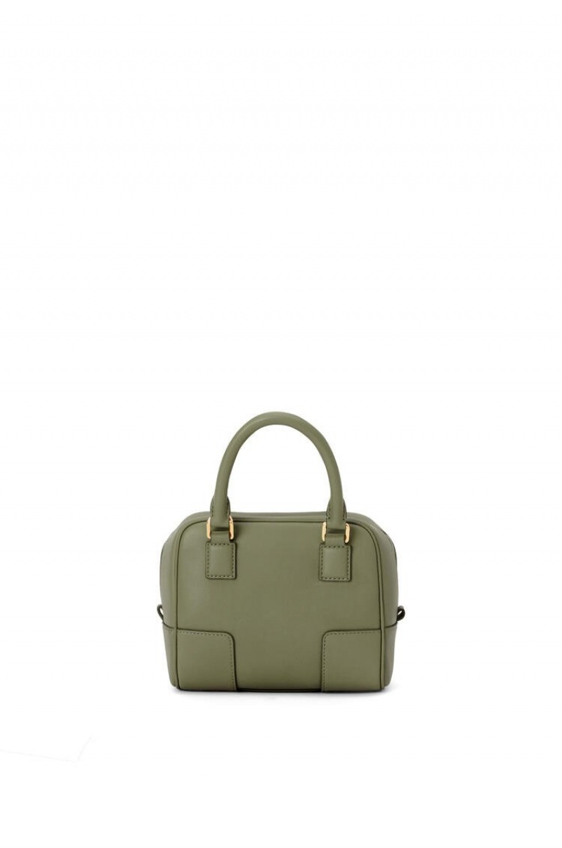 Bolso Tote Loewe Amazona 16 Square bag in nappa calfskin Mujer Verde | 192IXNYWM