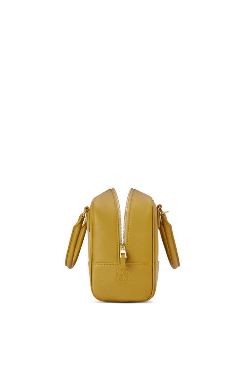 Bolso Tote Loewe Amazona 19 square bag in nappa calfskin Mujer Ochre | 236ELPCWB