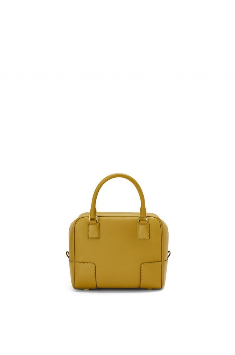 Bolso Tote Loewe Amazona 19 square bag in nappa calfskin Mujer Ochre | 236ELPCWB