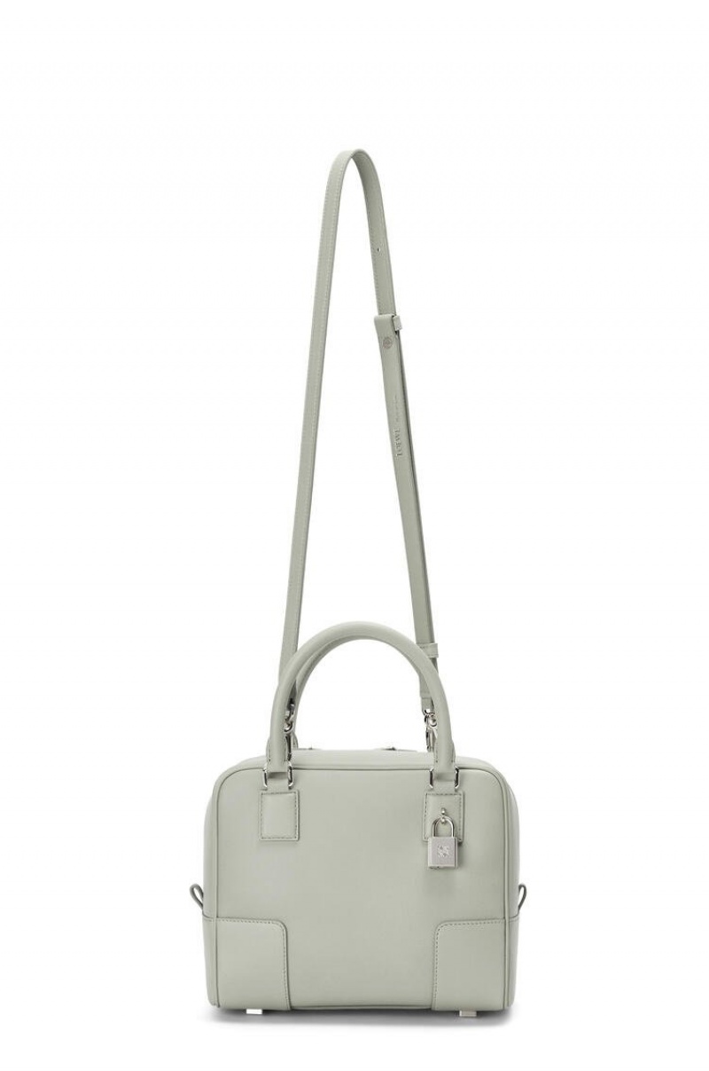 Bolso Tote Loewe Amazona 19 square bag in nappa calfskin Mujer Gris | 963LYQPNI