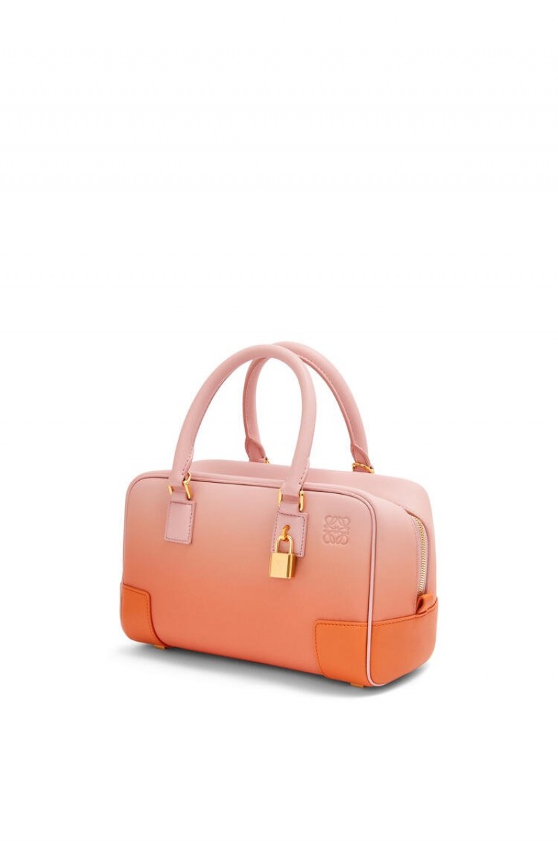 Bolso Tote Loewe Amazona 23 in degrade nappa calfskin Mujer Coral Oscuro | 128NFMUJA