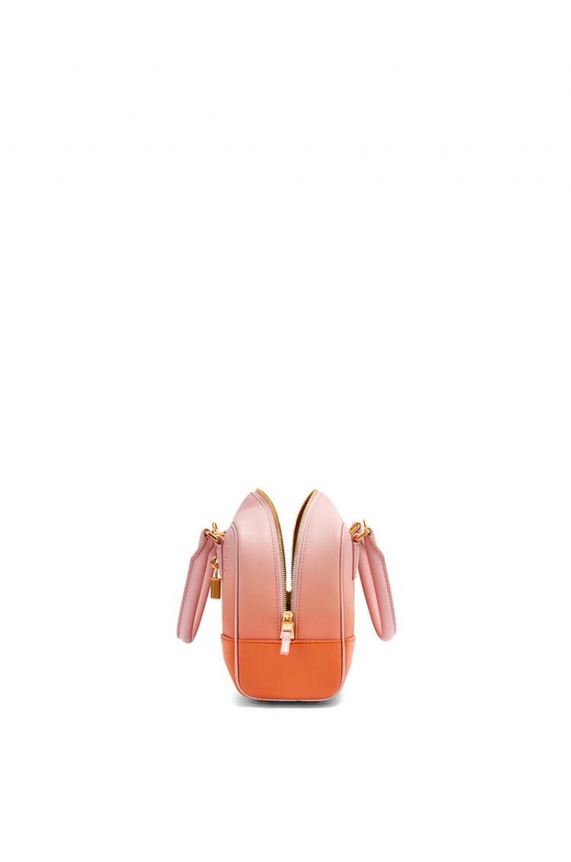 Bolso Tote Loewe Amazona 23 in degrade nappa calfskin Mujer Coral Oscuro | 128NFMUJA